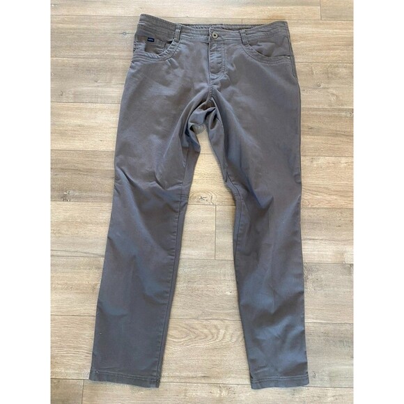 Kuhl Other - Kuhl Revolt Mens 38x34 Gray Cargo Stretch Outdoor Hiking Pants Moisture Wicking